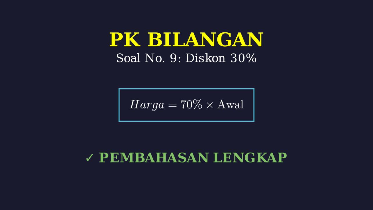 Menghitung Diskon Pembelian Buku