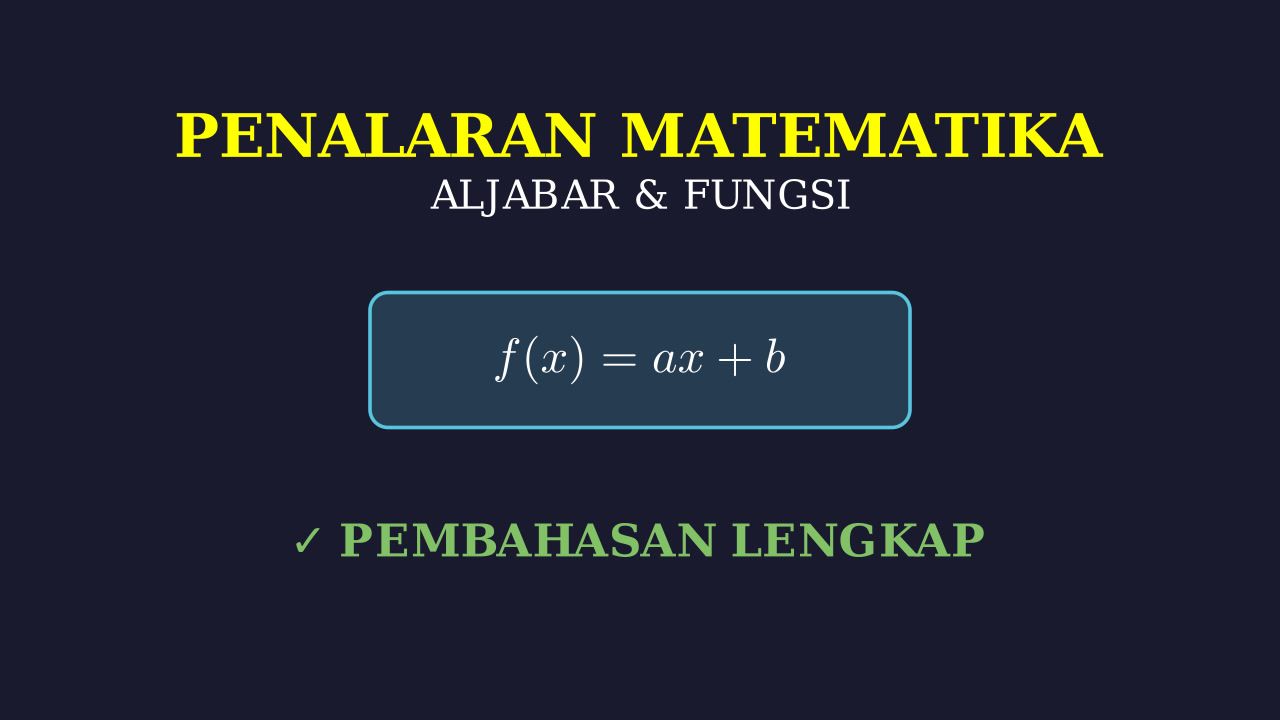 Soal Cerita: Penjualan Kantin
