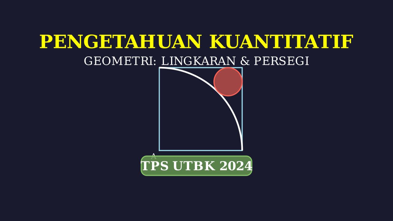 Lingkaran dalam Seperempat Lingkaran