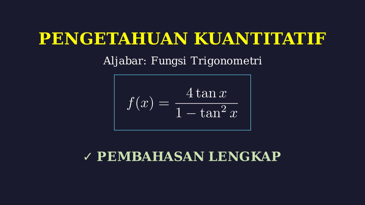 Menghitung Nilai Fungsi Trigonometri