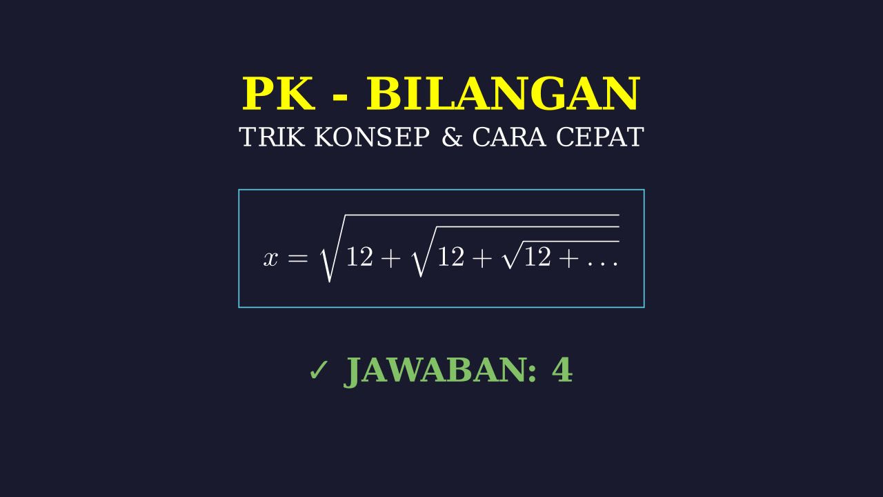 Konsep Dasar & Cara Cepat