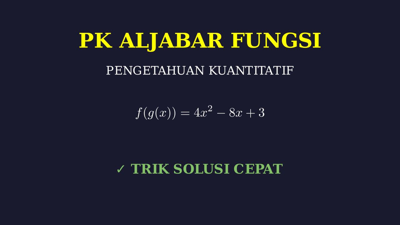 Penjelasan Soal Matematika