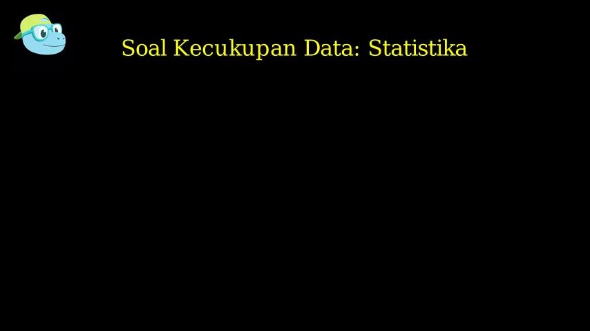 Kecukupan Data Statistika: Median dan Rata-Rata