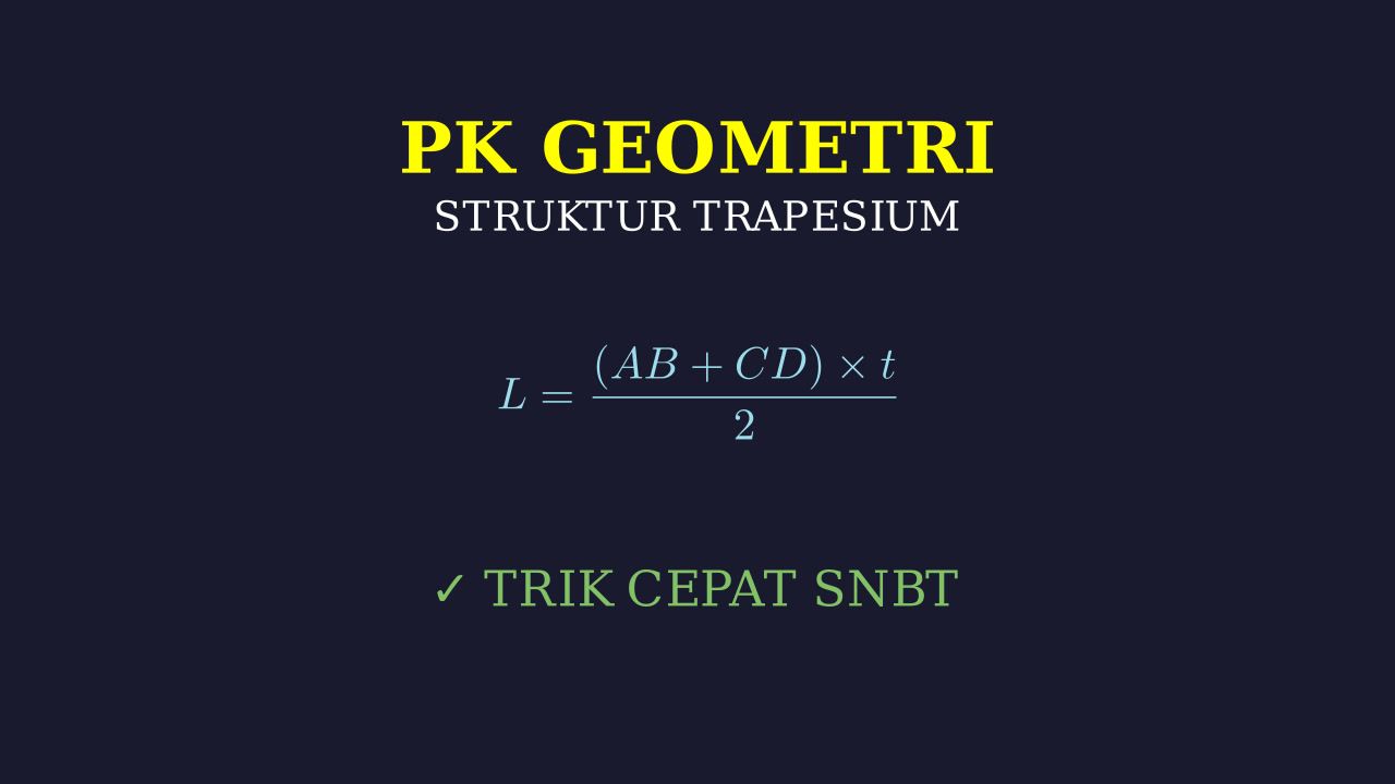 Geometri Trapesium: Struktur Jembatan