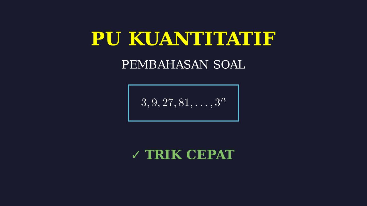 Pembahasan Soal