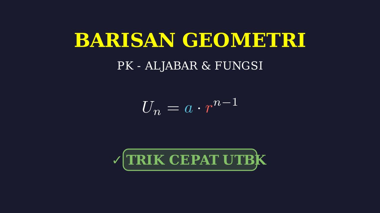 Barisan Geometri