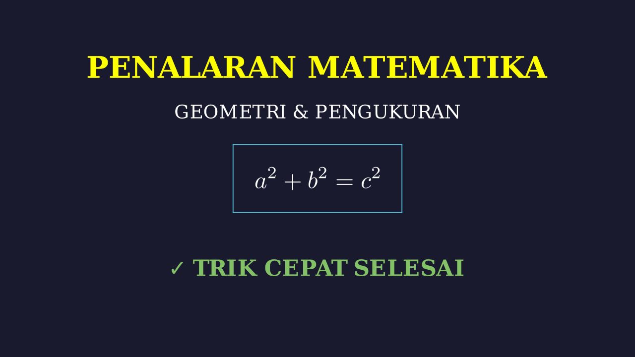 Panduan Menyelesaikan Soal