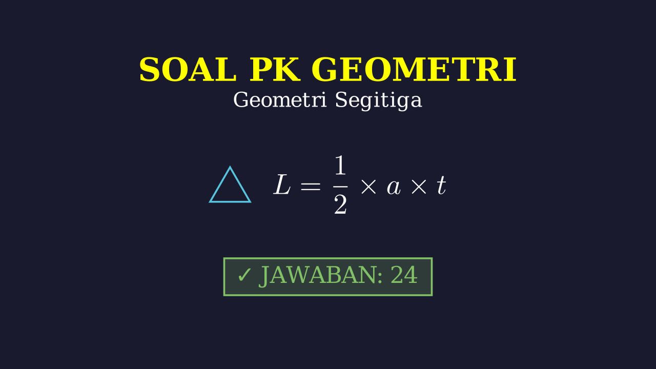 Geometri Segitiga: Konsep Dasar