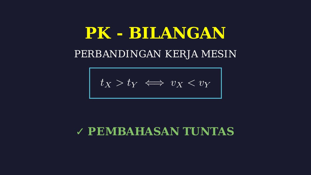 Perbandingan Waktu Kerja Mesin