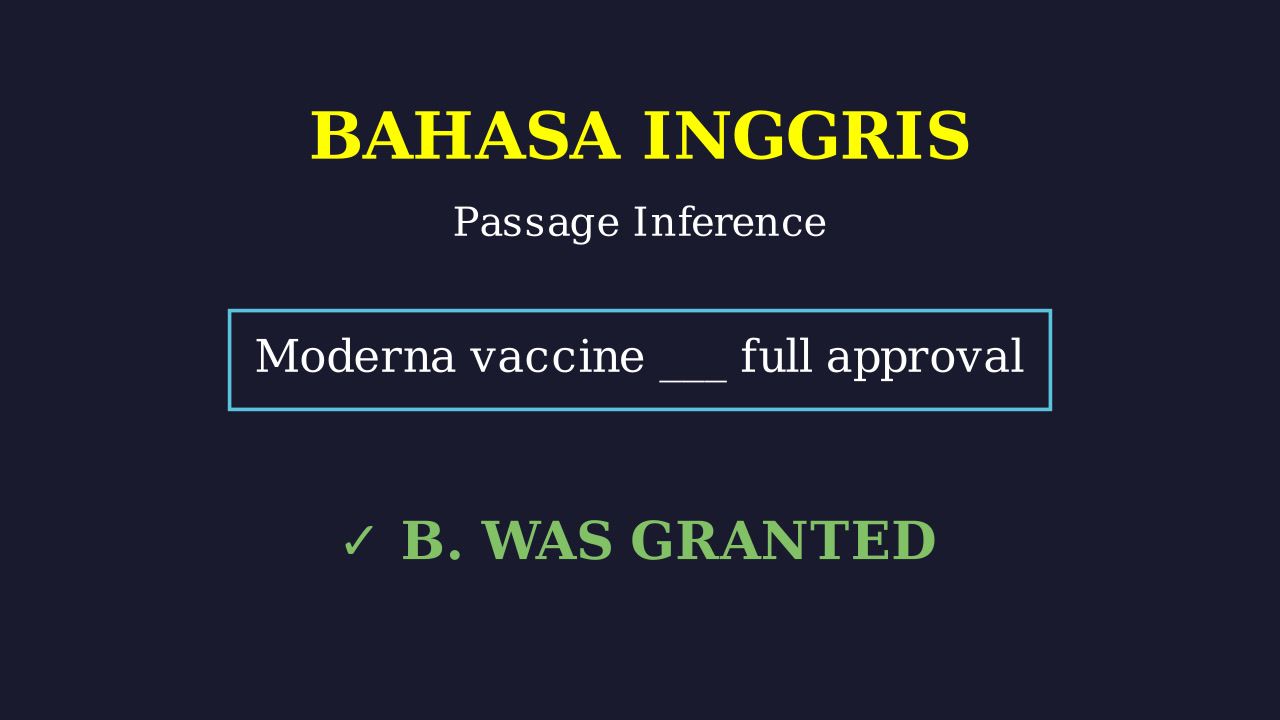 Latihan Soal: Passive Voice