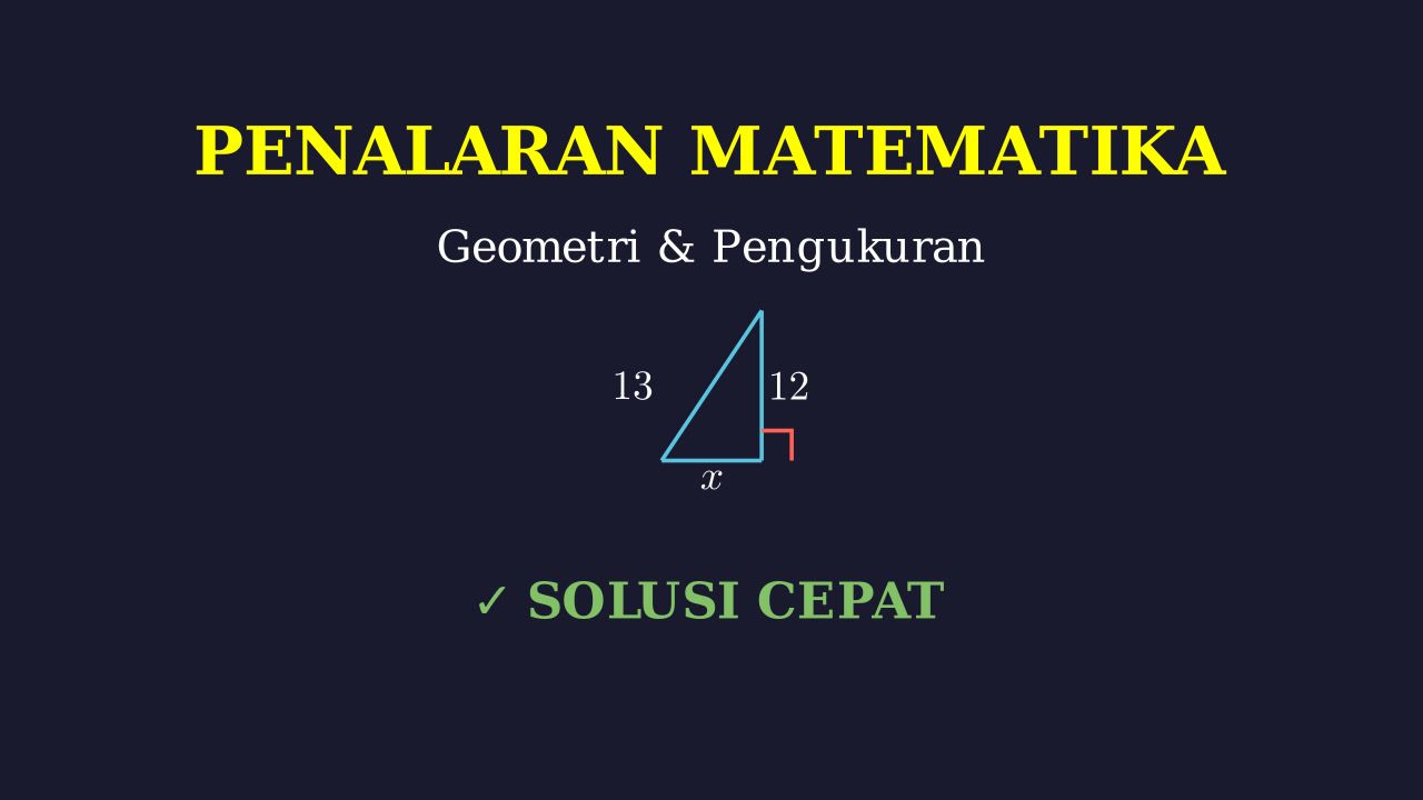 Visualisasi Soal Matematika