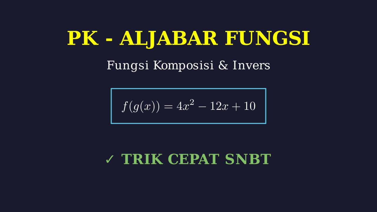 Pembahasan Soal UTBK: Aljabar dan Permutasi