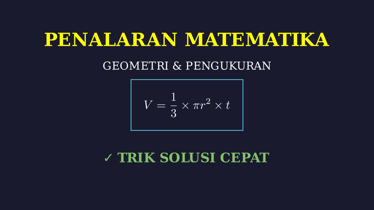 Langkah Penyelesaian Soal