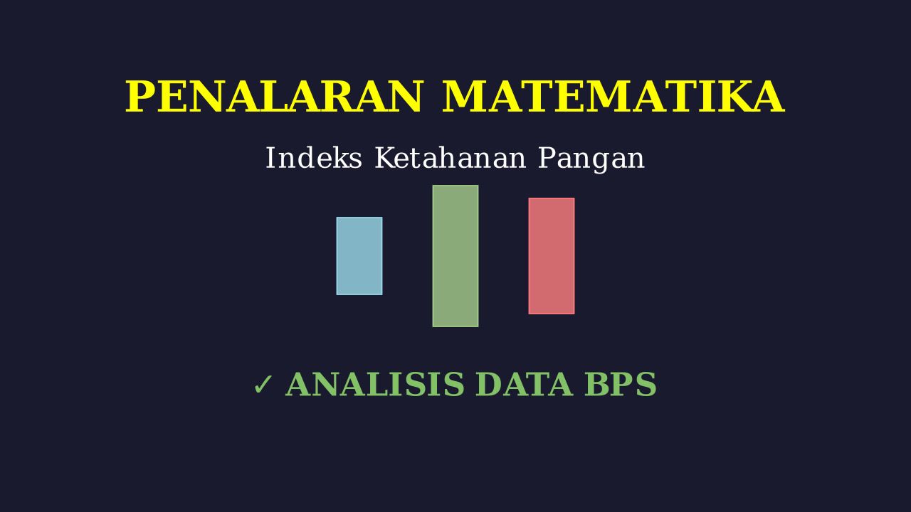 Mengenal Indeks Ketahanan Pangan (IKP)