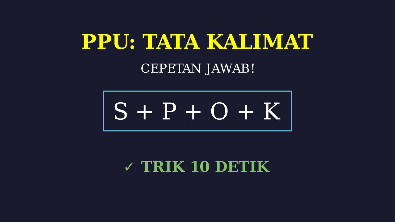 Tantangan Jawab Cepat