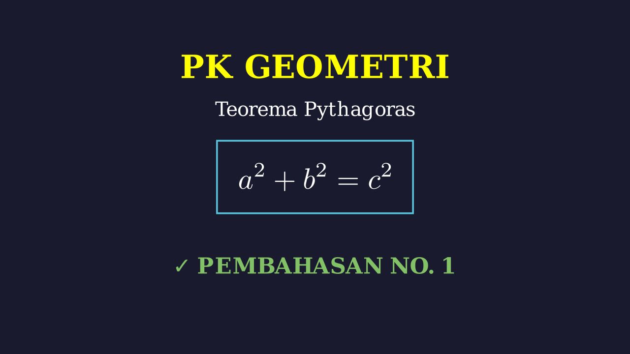 Penyelesaian Soal Teorema Pythagoras