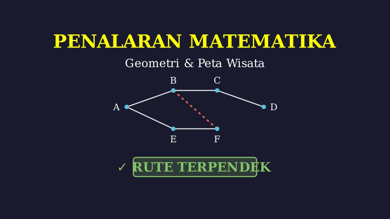 Analisis Rute: Jalur Jalan dan Rel Kereta