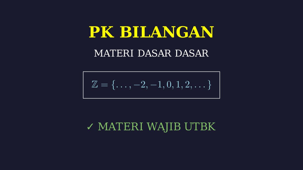 Materi Dasar Esensial