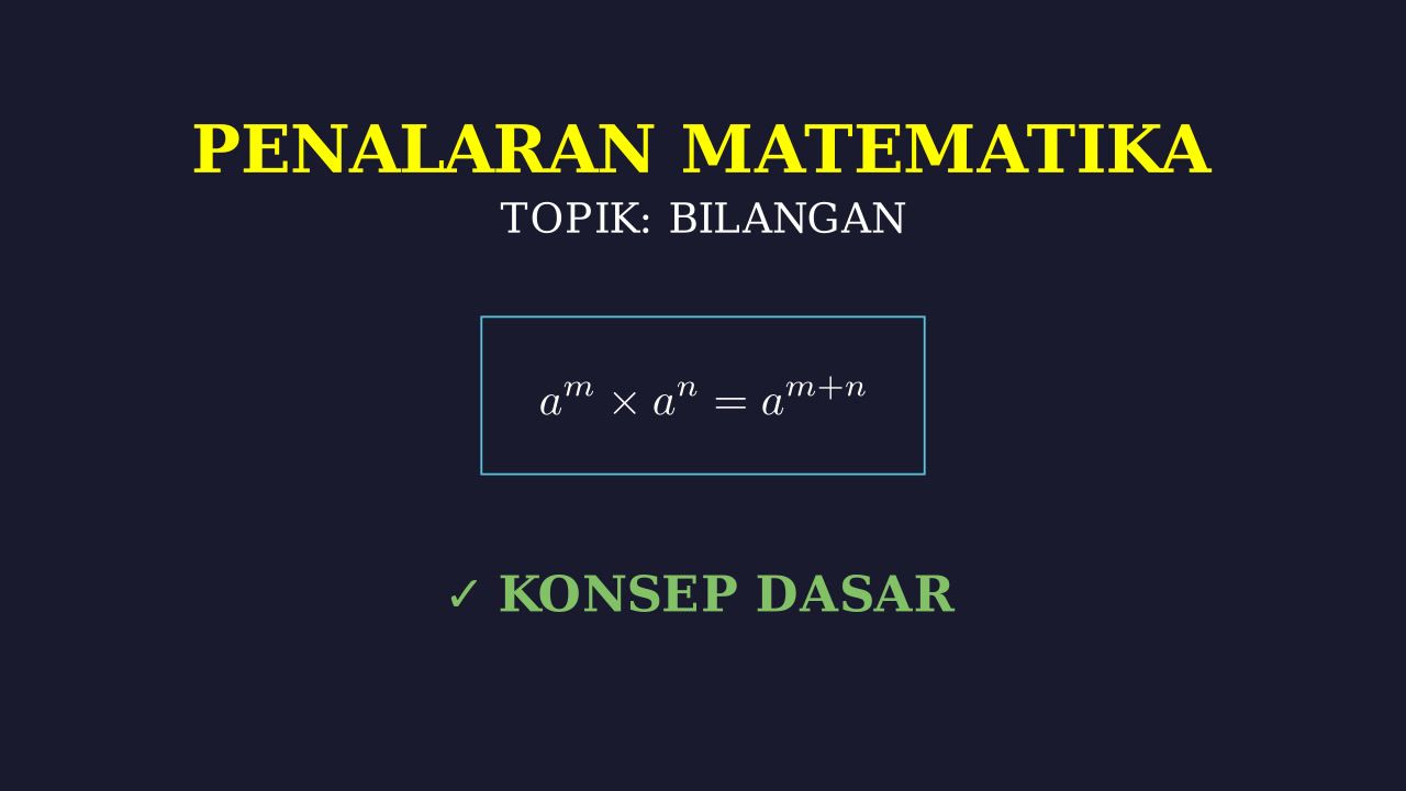 Matematika: Konsep Dasar & Pembahasan Soal