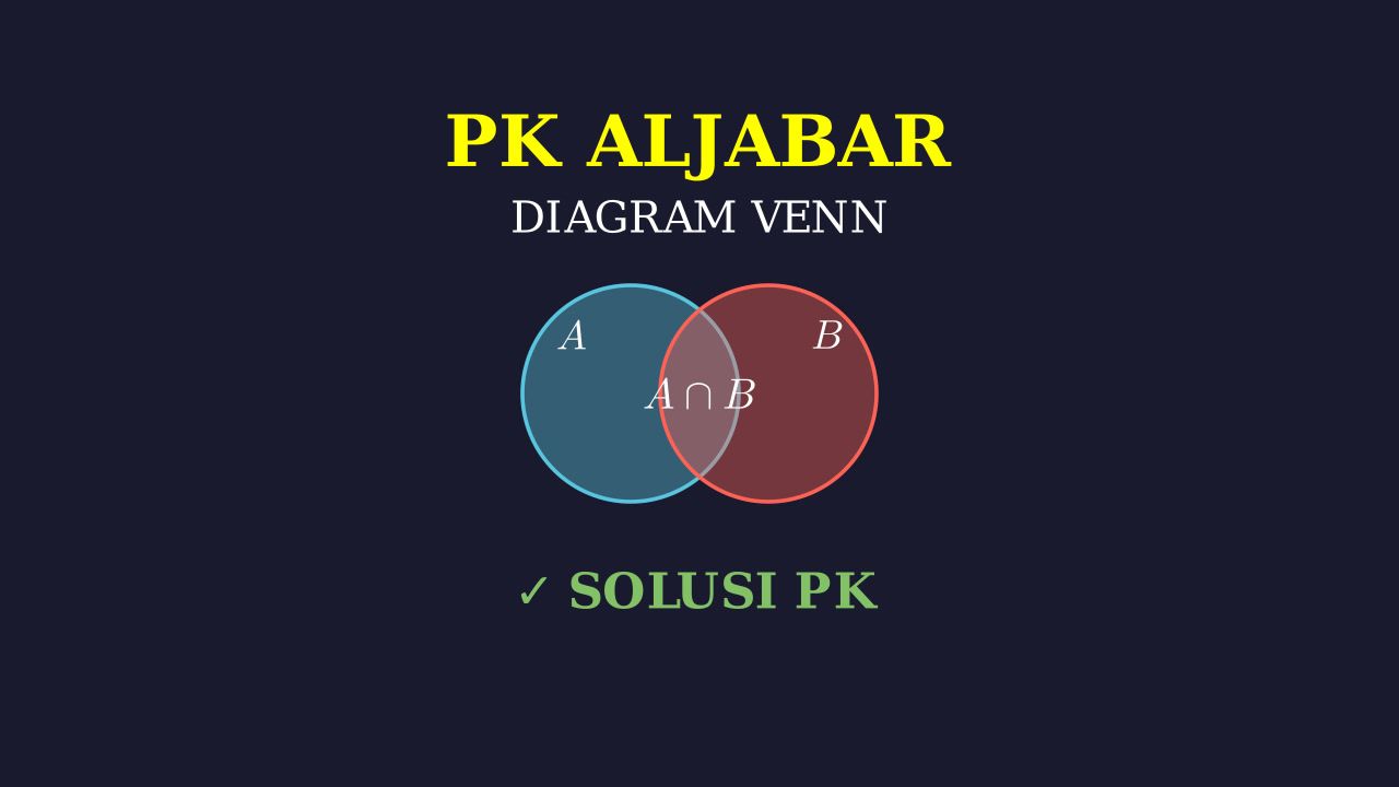 Diagram Venn: Logika Himpunan