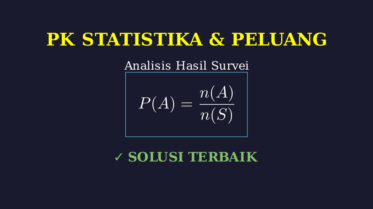 Analisis Data Hasil Survei