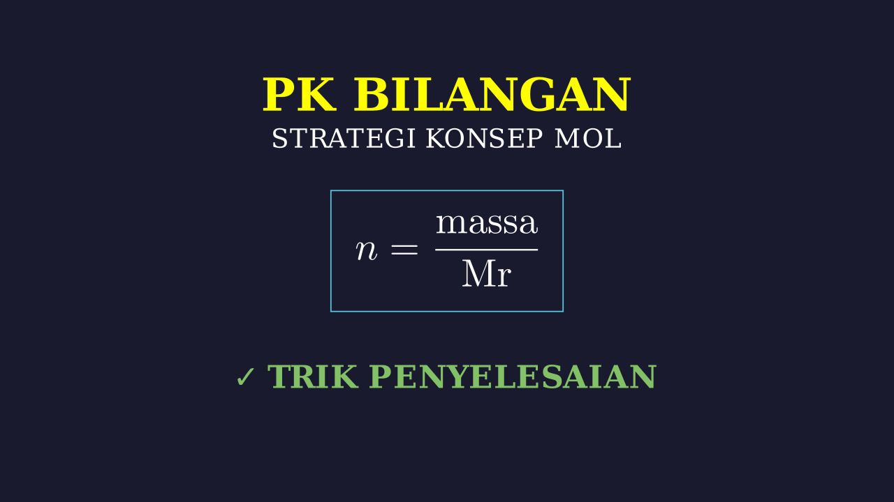 Konsep Mol: Dasar Perhitungan Kimia