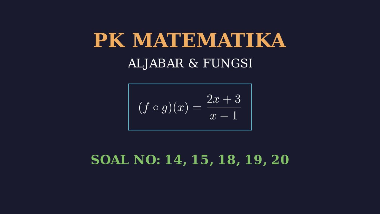 Pembahasan Soal Pilihan