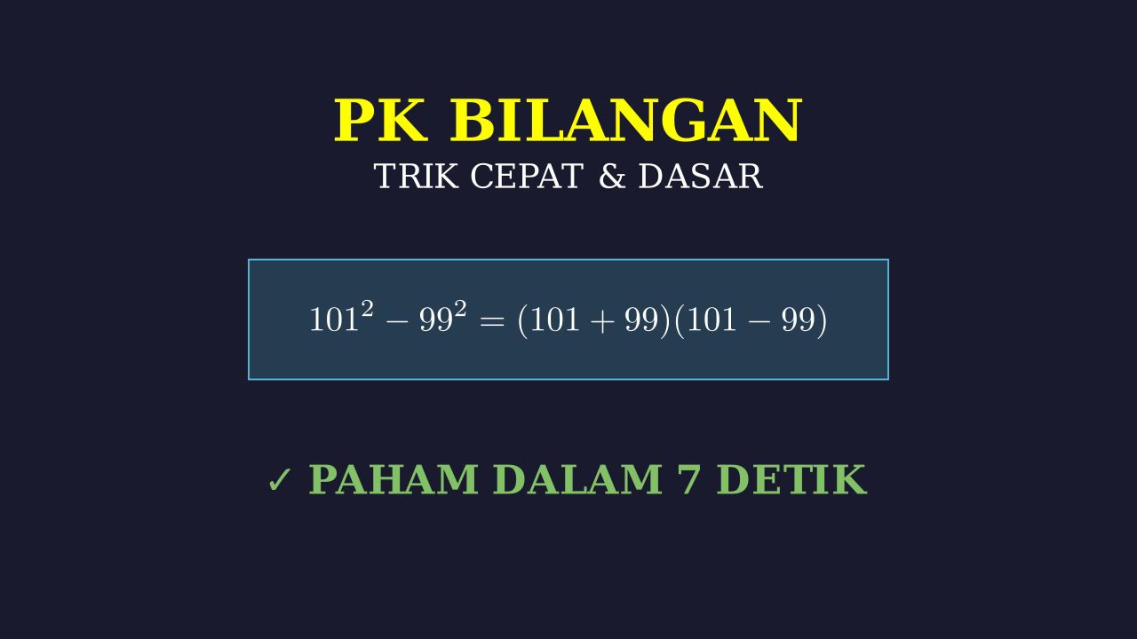 Konsep Fundamental & Trik Mudah