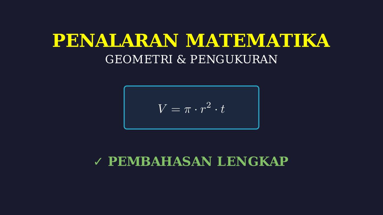 Latihan Soal: Penalaran Matematika