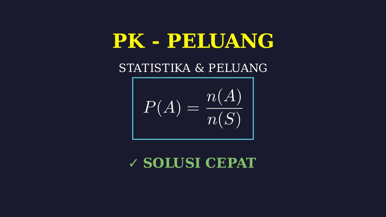 Peluang: Konsep Pemilihan Acak