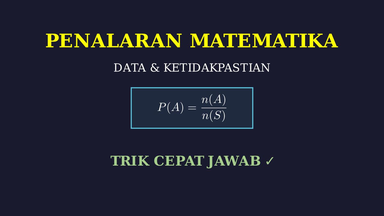 Pembahasan Soal Penalaran