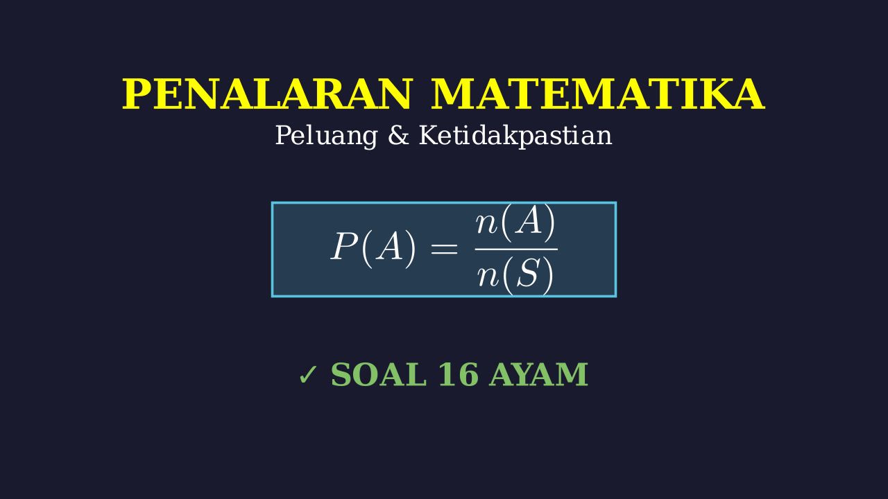 Peluang: Penalaran Matematika