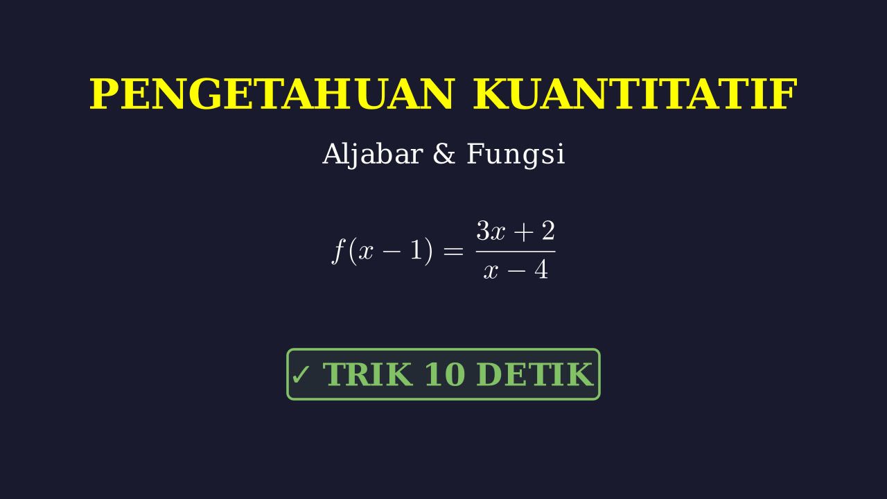 Penyelesaian Soal Berdasarkan Gambar