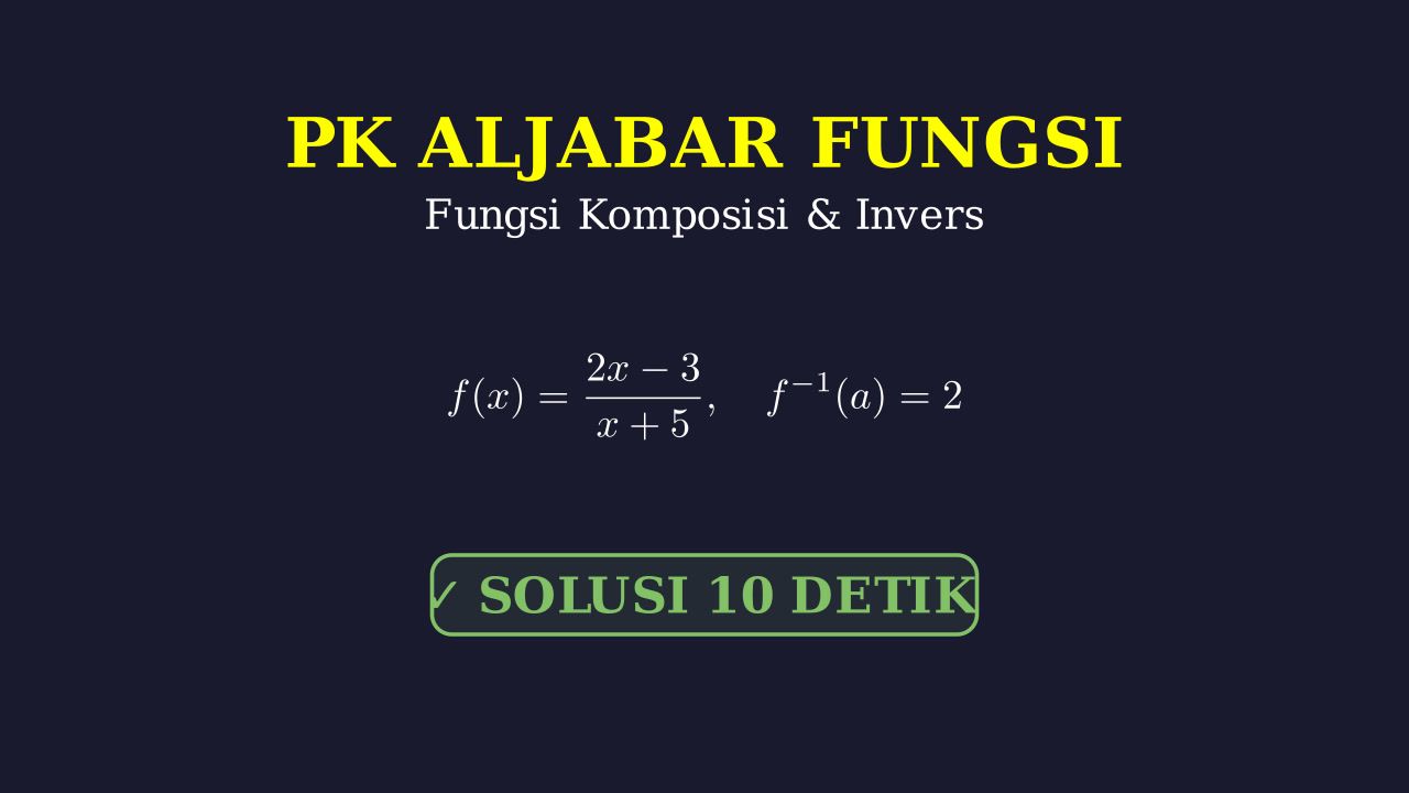 Pembahasan Soal Matematika
