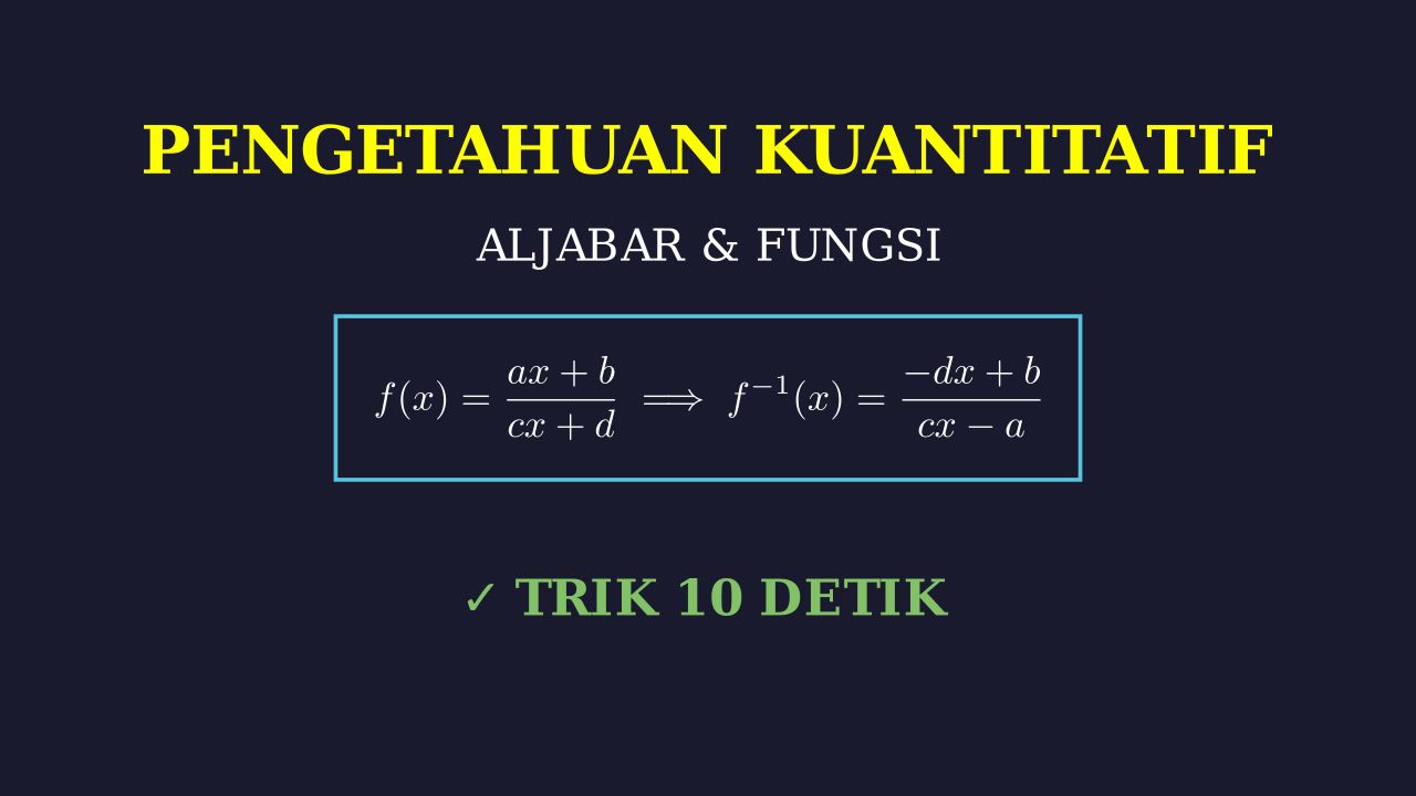 Pembahasan Soal 44 dan 45