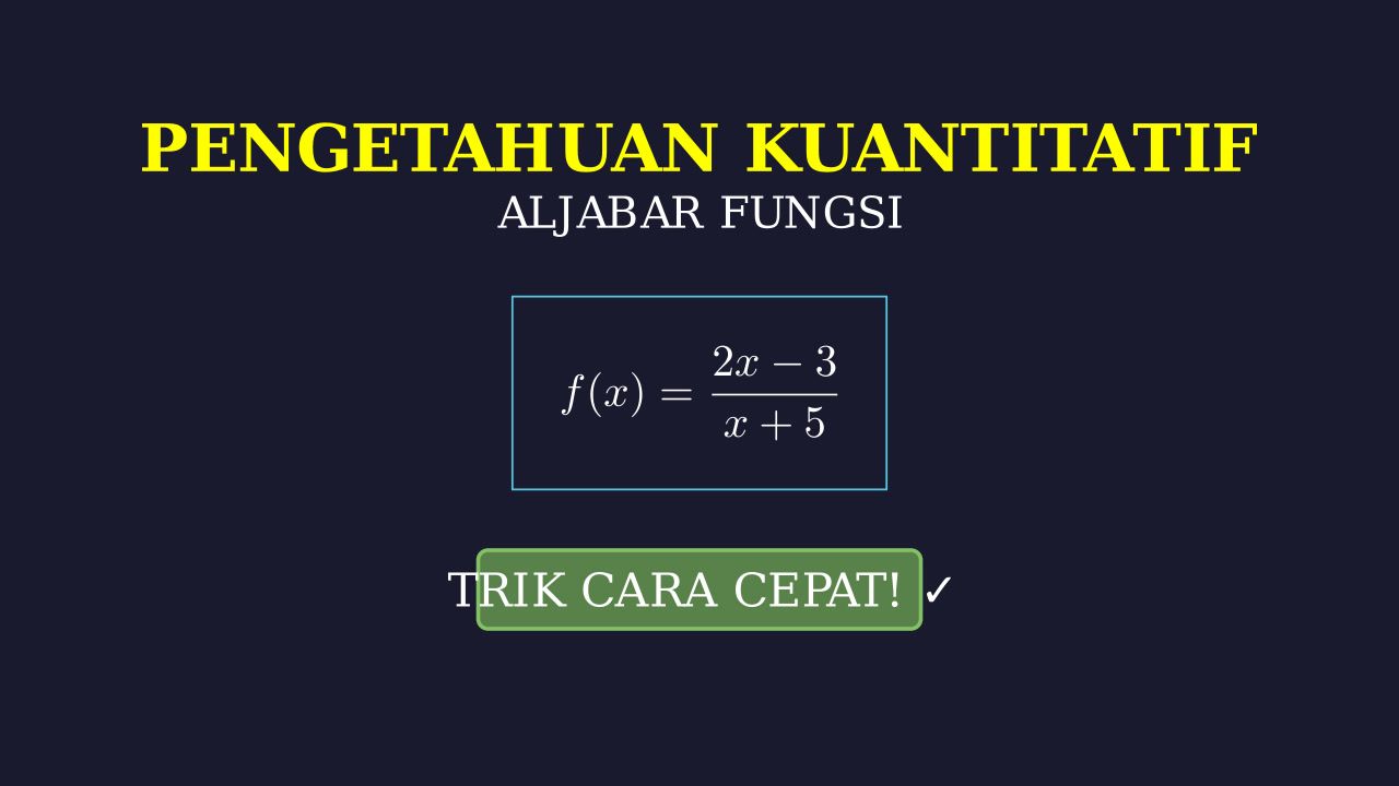 Fungsi: Penjelasan Rinci & Cara Cepat