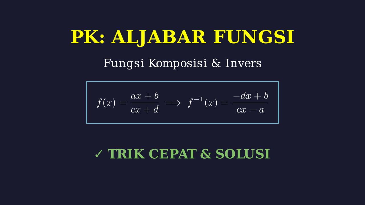 Pembahasan 3 Soal Matematika