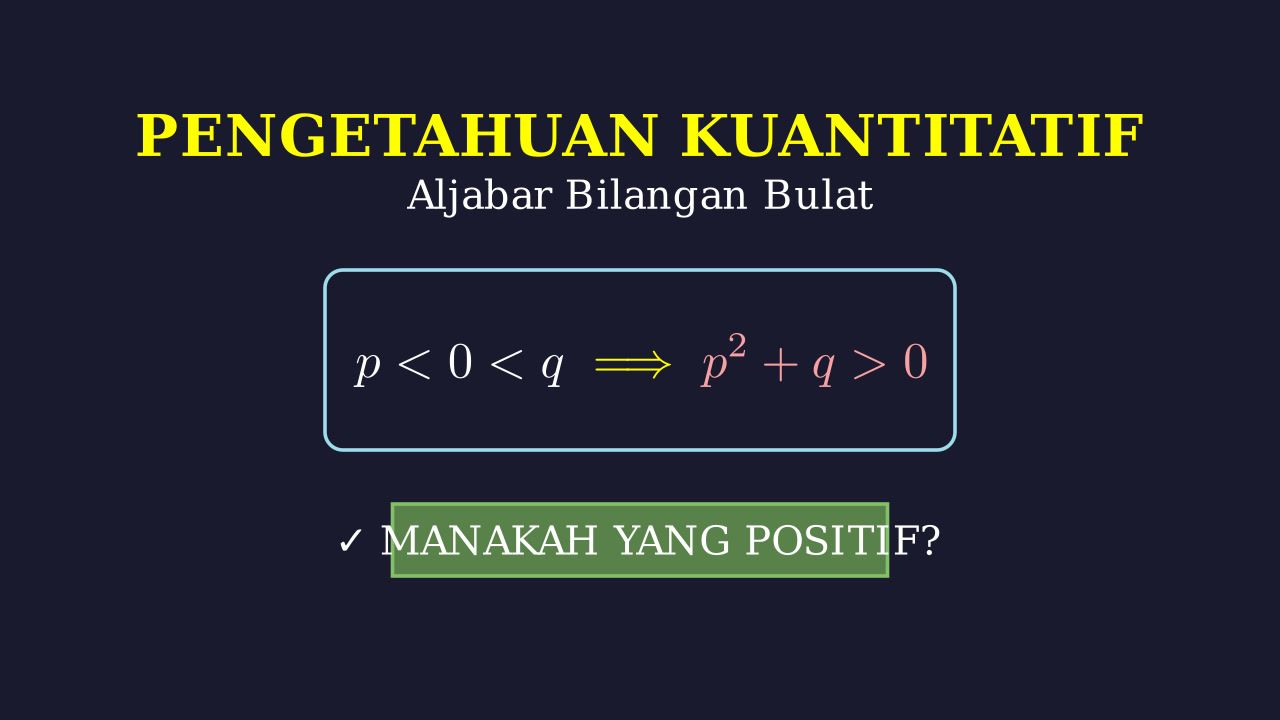 Logika Bilangan dan Sistem Persamaan Linear