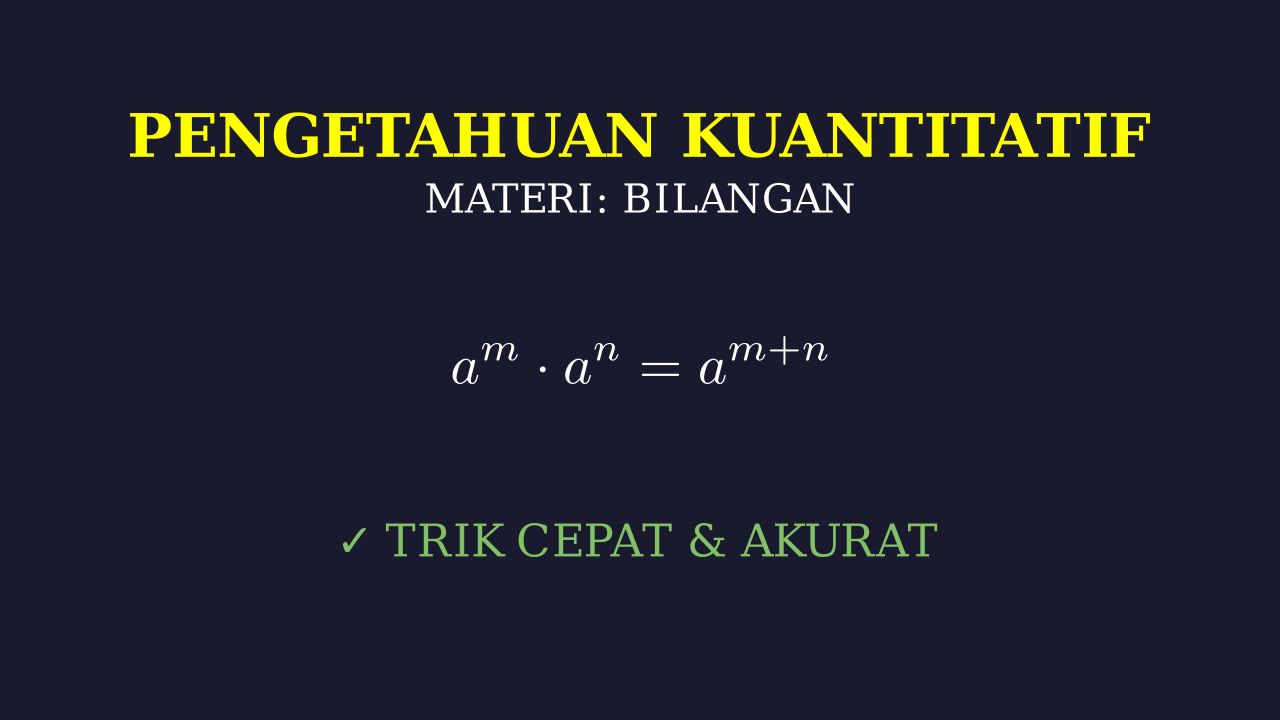 Mengenal Konsep Bilangan