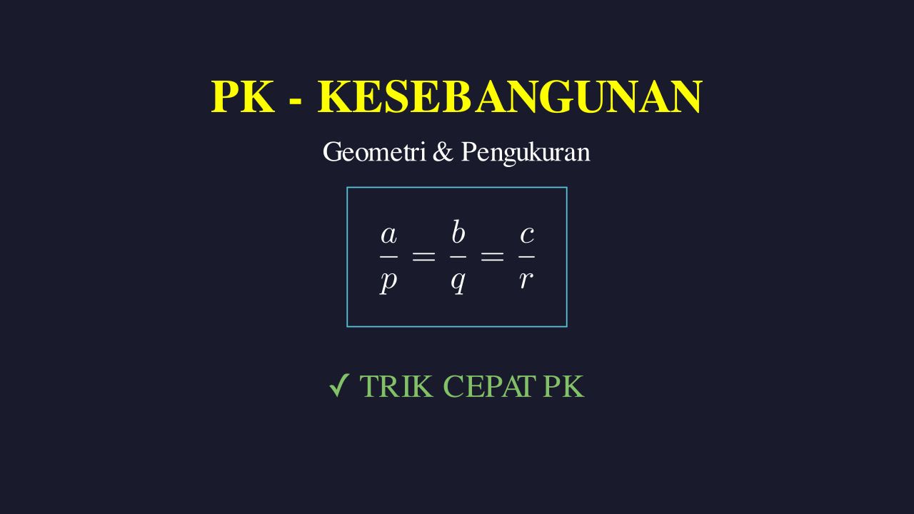 Kesebangunan Bangun Datar