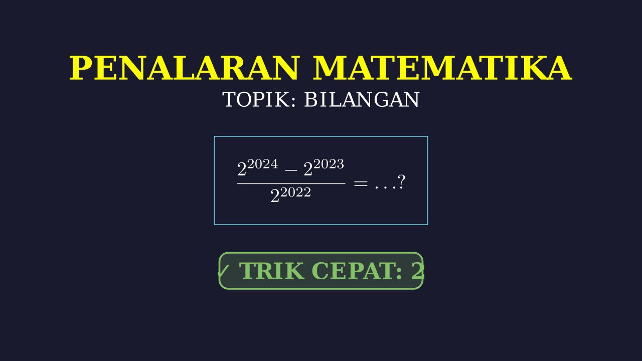 Penalaran Matematika