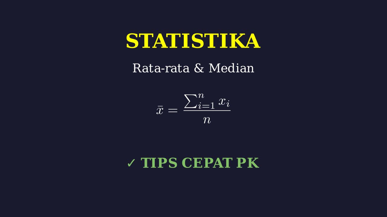 Mengenal Statistika