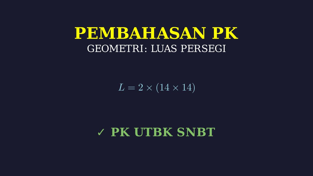 Geometri: Segiempat Gabungan Dua Persegi