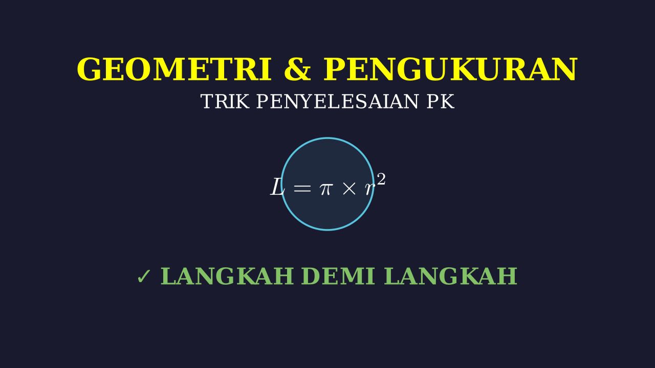 Penyelesaian Soal Langkah demi Langkah