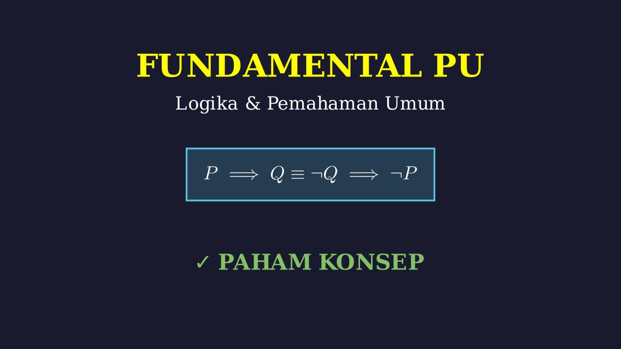 Fundamental PU dan PPU