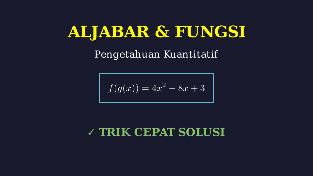 Menyelesaikan Soal Matematika
