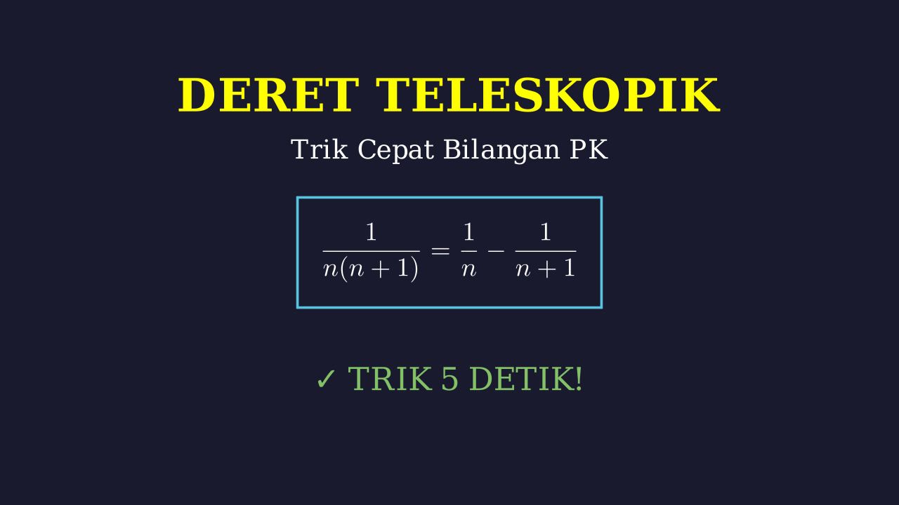Deret Teleskopik