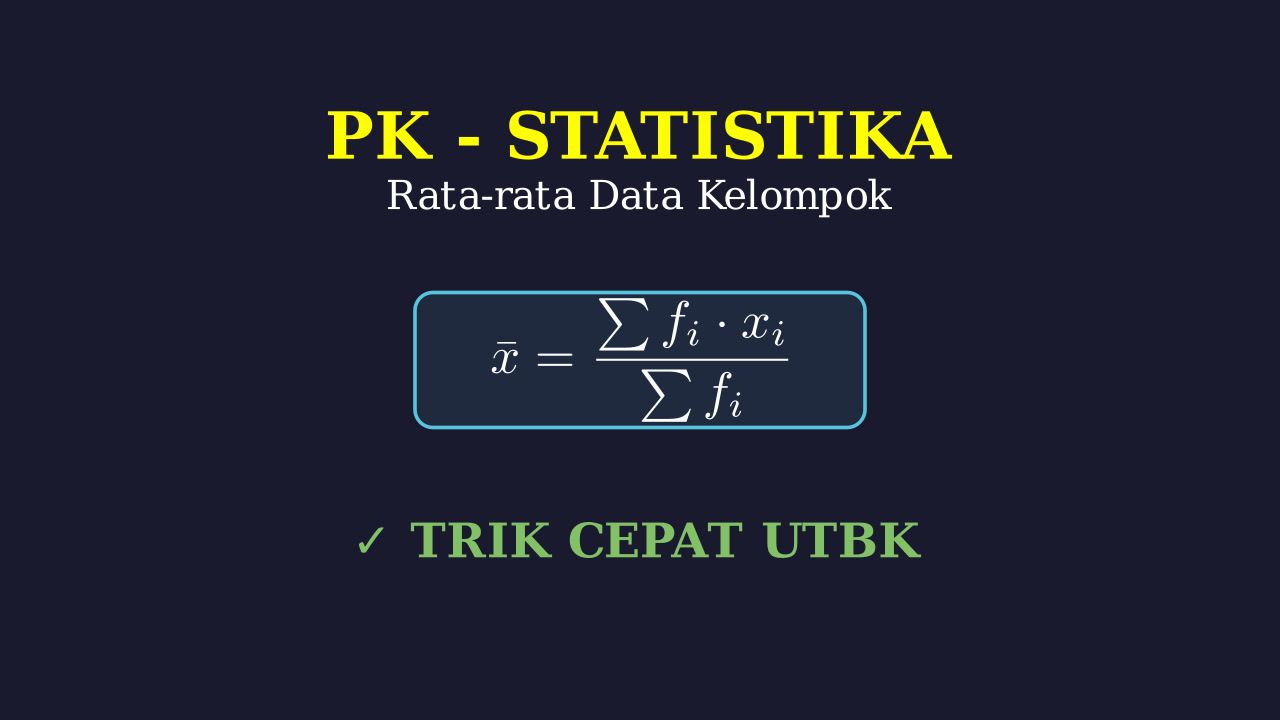 Statistika: Data Kelompok