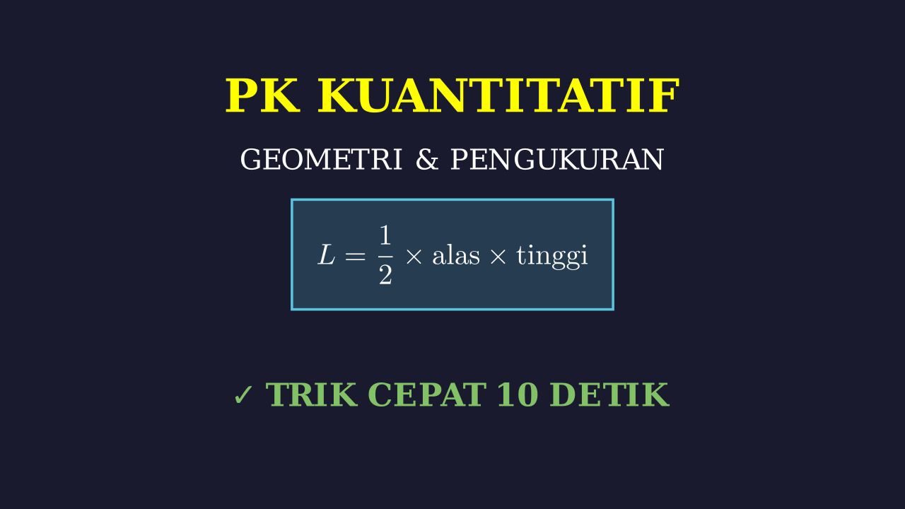 Solusi Soal: Trik Cepat & Analisis Kesalahan