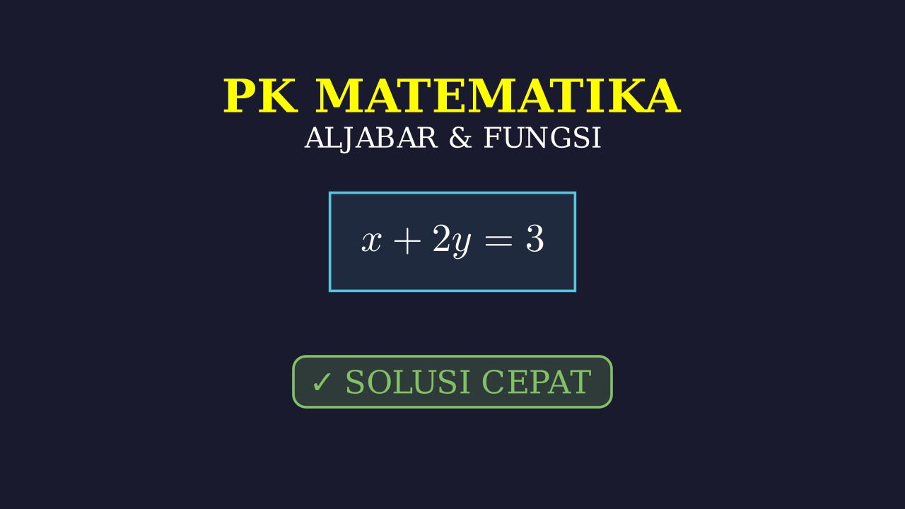 Menyelesaikan Sistem Persamaan Linear